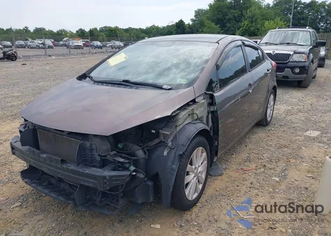 2014 Kia Forte Lx from USA, damaged, VIN KNAFX4A6XE5140001